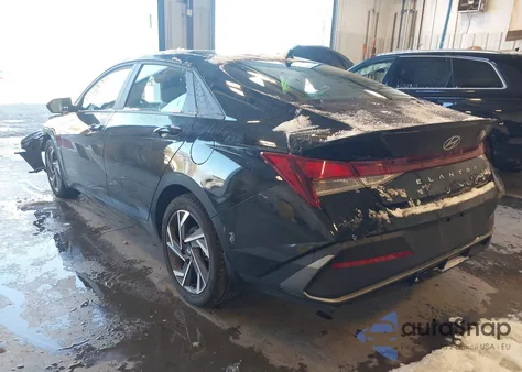 2025 Hyundai Elantra Sel Sport из США, поврежденный, VIN KMHLM4DG4SU886525